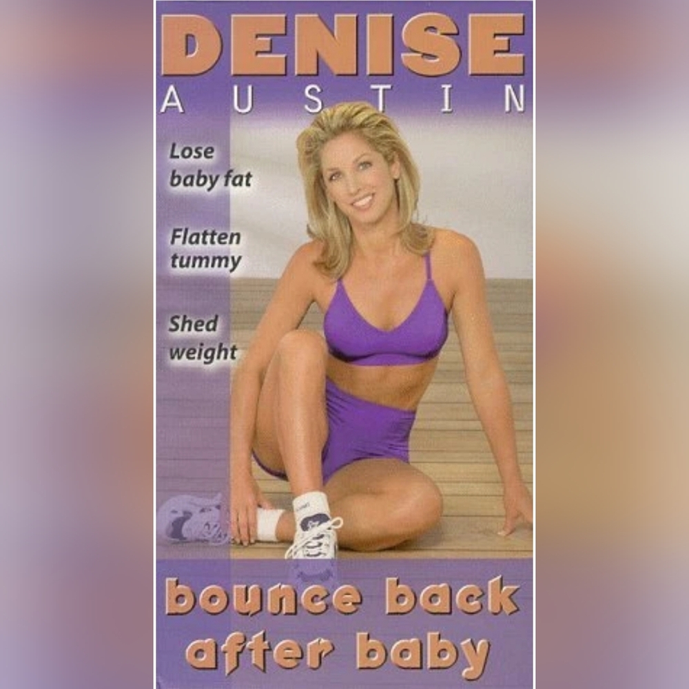 Denise Austin - Bounce Back After Baby VHS, 1999
